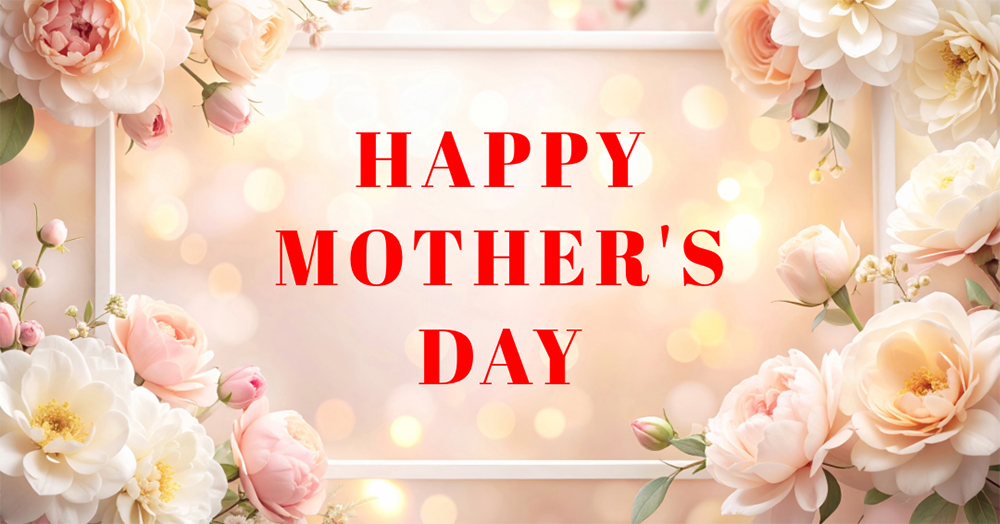 BASEで販売している背景素材を使ったMOTHER'S DAYの利用イメージ